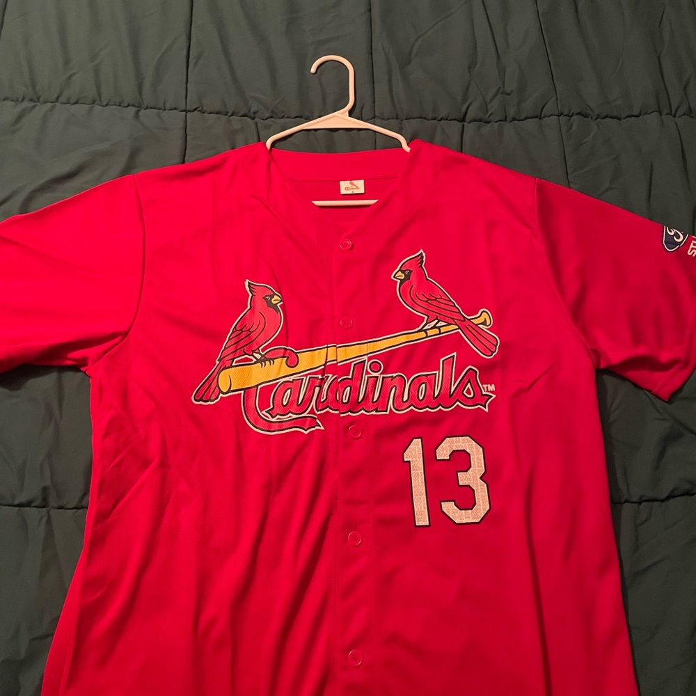 Cris Carpenter St Louis baseball jersey